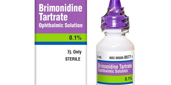 Brimonidine Tartrate Ophthalmic Solution, 0.1% bottle